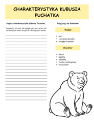 Kubuś Puchatek w Stumilowym Lesie – pakiet 20 kart pracy dla klas 1–3