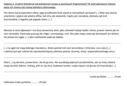 Test wiedzy z lektury Hobbit, czyli tam i z powrotem