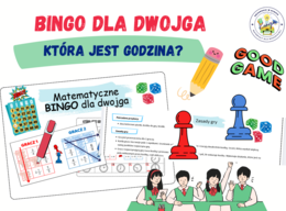 BINGO dla dwojga – Która jest godzina? / gra planszowa
