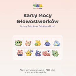Karty Mocy Głowostworków — Zestaw Ratunkowy Detektywa Uczuć
