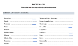 POCZEKAJKA POLONISTYCZNA – Zestaw Cichych Zadań i Łamigłówek dla Uczniów, Którzy Skończyli Wcześniej Test lub Zadania