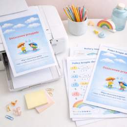 Karty pracy „Deszczowe przygody”