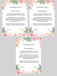 Podziękowania dla Rodziców - zakończenie roku szkolnego