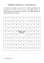 „Zaczarowana para”- doskonalenie dodawania i odejmowania