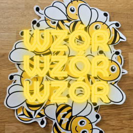 Pszczółki - czytanie sylabowe, sylaby otwarte