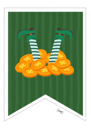 GIRLANDA SAINT PATRICK'S  DAY-Dzień Św Patryka