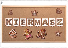 Alfabet inspirowany pierniczkami