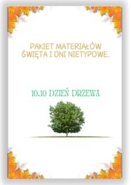 PAKIET MATERIAŁÓW NA PAŹDZIERNIK WEDŁUG KALENDARZA ŚWIĄT I DNI NIETYPOWYCH.