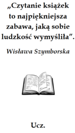 Zakładka - gratulacje na koniec roku szkolnego.