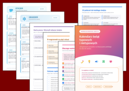 🌹  KALENDARZ ŚWIĄT TYPOWYCH I NIETYPOWYCH – 120 pomysłów na lekcje języka polskiego dla klas 4–8