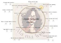 "Trójpak literacki"- epika, liryka, dramat.