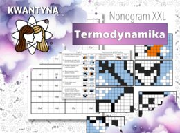Kolorowanka XXL: Fizyka. Klasa 7. Termodynamika. Pomysł na ciekawą lekcję! Karta pracy. MOC powtórki.