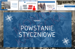 Powstanie styczniowe - prezentacja historia klasa 4