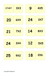 Domino - gry matematyczne