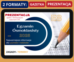 EGZAMIN ÓSMOKLASISTY 2026