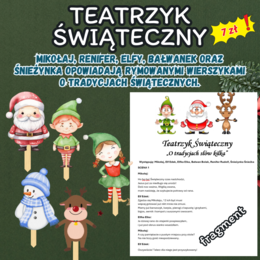 TEATRZYK ŚWIĄTECZNY (ŚWIĘTA BOŻONARODZENIOWE)