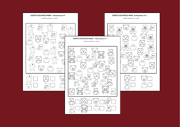 DZIEŃ PLUSZOWEGO MISIA – znajdź, pokoloruj i policz – 3 wersje – biblioteka – świetlica – przedszkole