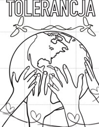 Dzień Tolerancji plakat a4, plakat xxL