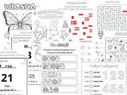 Wiosna - marzec, kwiecień, maj 3w1 -materiał edukacyjny