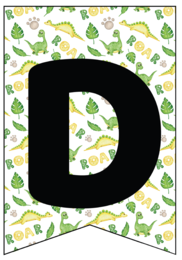 Dzień Dinozaura girlanda