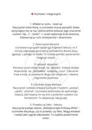 50 aktywnych pomysłów na rozpoczęcie lekcji- język polski