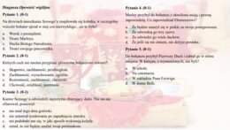 Test z lektury "Opowieść wigilijna"