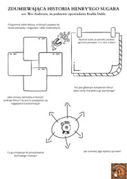 Karta pracy do filmu "Zdumiewająca historia Henry'ego Sugara"