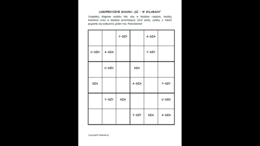 Logopedyczne sudoku (sylaby) - zabawy logopedyczne