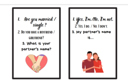 Personal information - speaking.