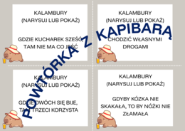 Powtórka z kapibarą - interdyscyplinarna gra planszowa