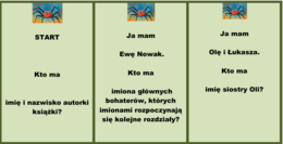 Pajączek na rowerze - JA MAM, KTO MA?