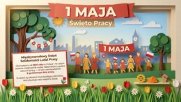 Maj - święta, tradycje i przyroda. Prezentacja edukacyjna / gazetka szkolna