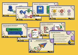 OGŁOSZENIE - prezentacja - 11 slajdów - ćwiczenia redakcyjne - egzamin