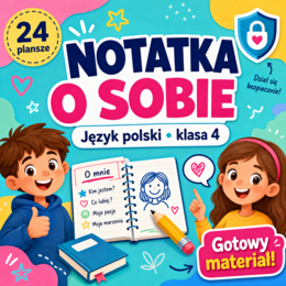 Temat: Notatka o sobie. [Prezentacja] [Zamieńmy słowo 4]