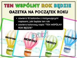 Rozpoczęcie początek roku / GAZETKA / dekoracja do sali, świetlicy, biblioteki, na korytarz