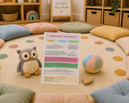 Przyjacielski uścisk – zabawa na dywanie