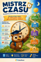 Mistrz Czasu | Kompletny kurs nauki zegara i czasu | Klasy 1–4 | PDF
