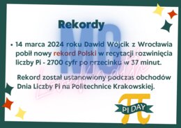 Liczba Pi - gazetka, prezentacja na Dzień Liczby Pi