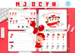 MOJA OJCZYZNA - zestaw zadań