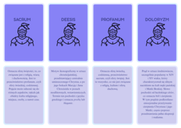 średniowiecze_pakiet 3 elementów (opracowanie lektur i epoki+ test+fiszki)_Polski Level Up