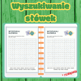Wyszukiwanie Słówek – Edukacyjna Zabawa w Słowa!
