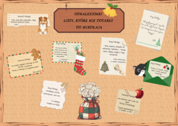 Gazetka świąteczna - Listy, które nie dotarły do Mikołaja...