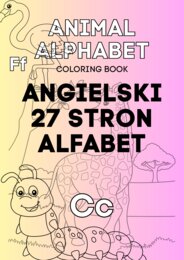 Zwierzęcy ALFABET ANGIELSKI