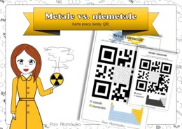 Klasa 7. Chemia - Metale vs. niemetale. Kody QR.