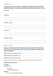 Karta pracy "Zemsta"