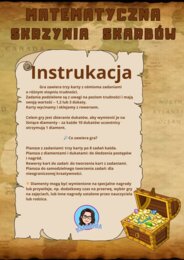 Matematyczna Skrzynia Skarbów.