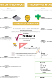 Zestaw 3 Egzaminacyjne 15-minutówki