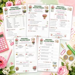 Kwiaciarnia – obliczenia pieniężne