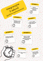 Integracyjne 5 sekund - godzina wychowawcza