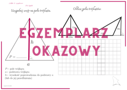 Pole trójkąta - notatka do uzupełnienia